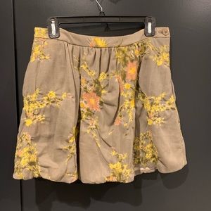 Ulla Johnson Abstract floral skirt
